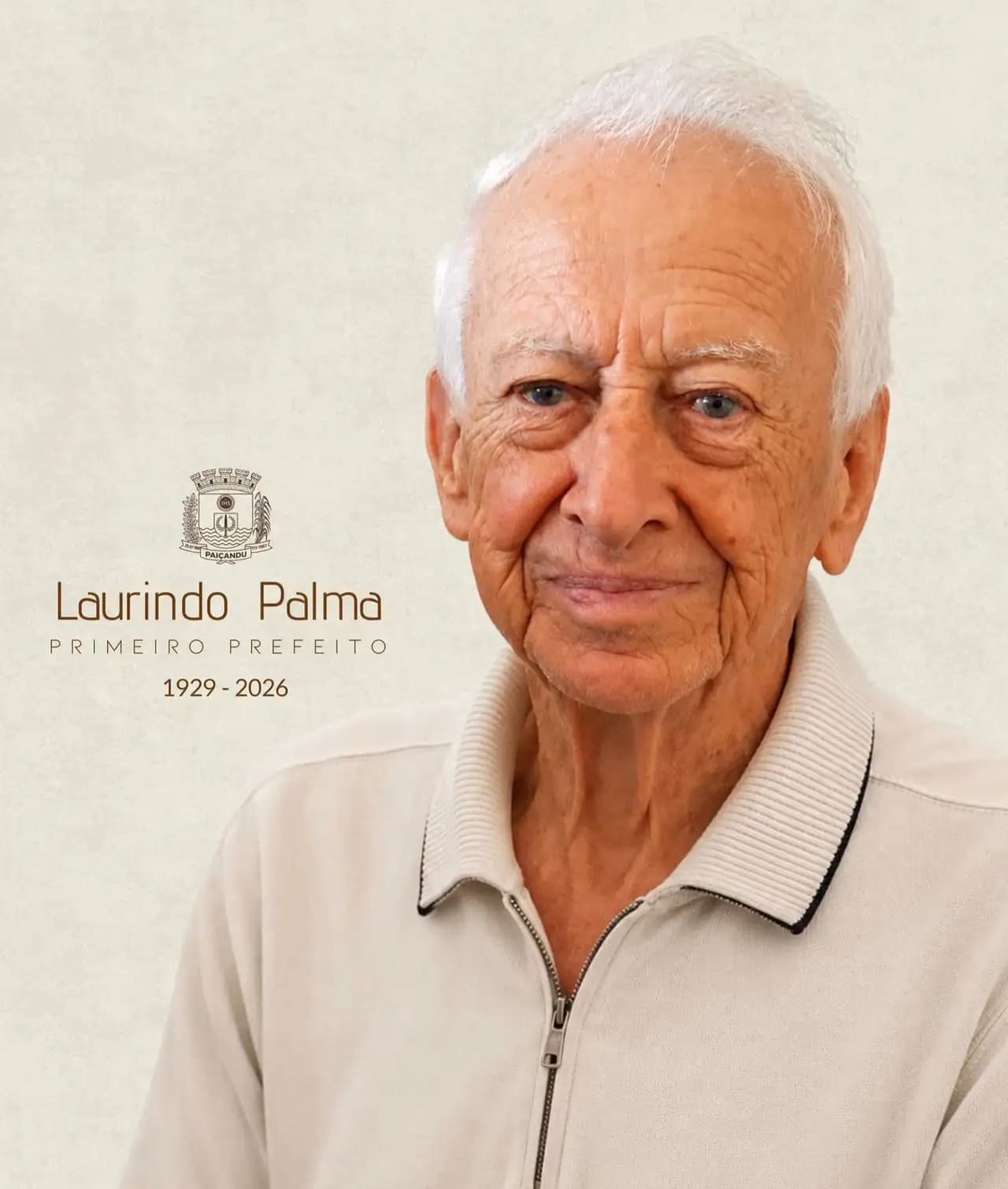 Morre aos 96 anos Laurindo Palma, primeiro prefeito da história de Paiçandu