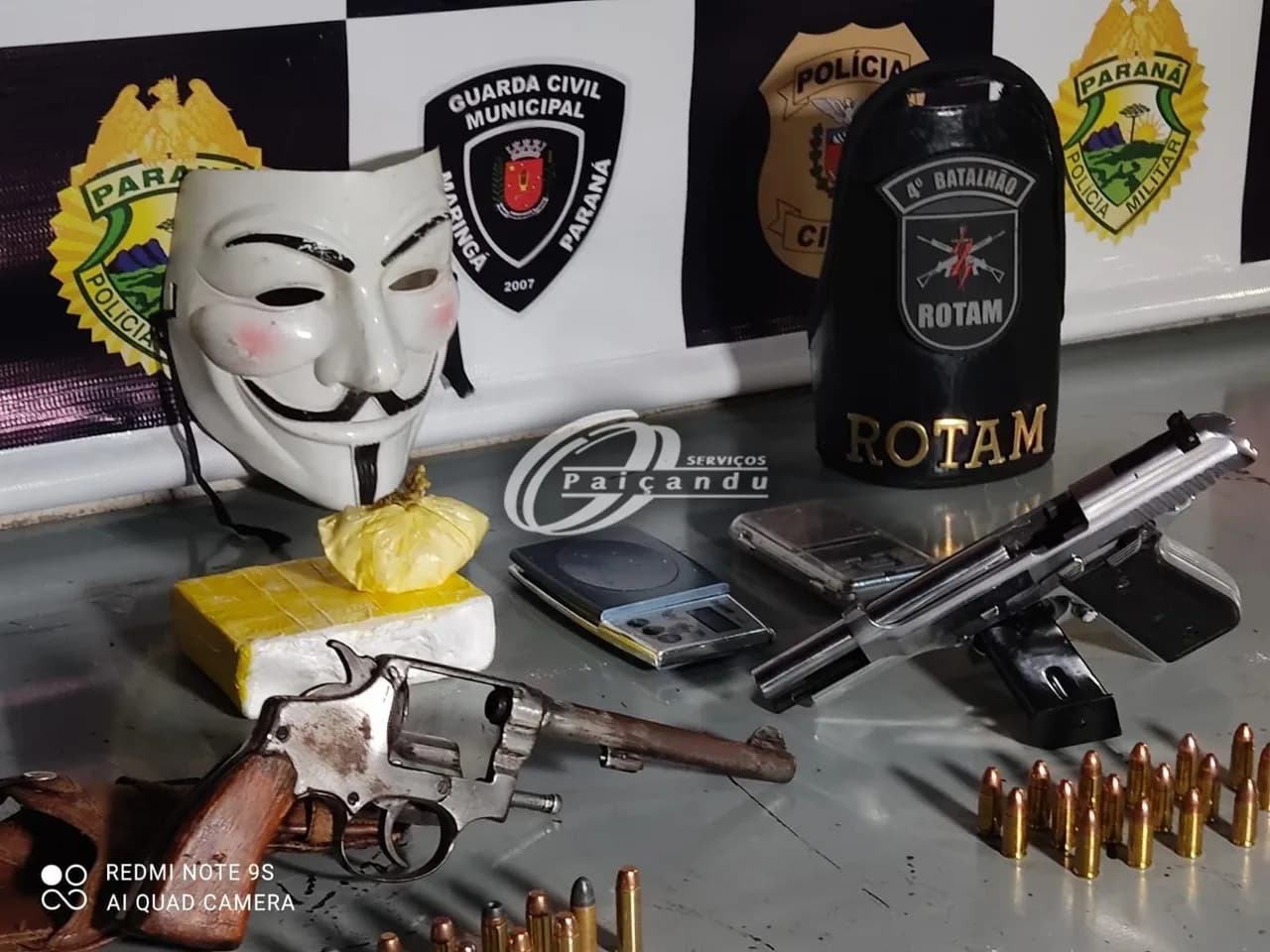 Após investigações da polícia civil de Paiçandu, suspeitos de homicídio são presos pela ROTAM