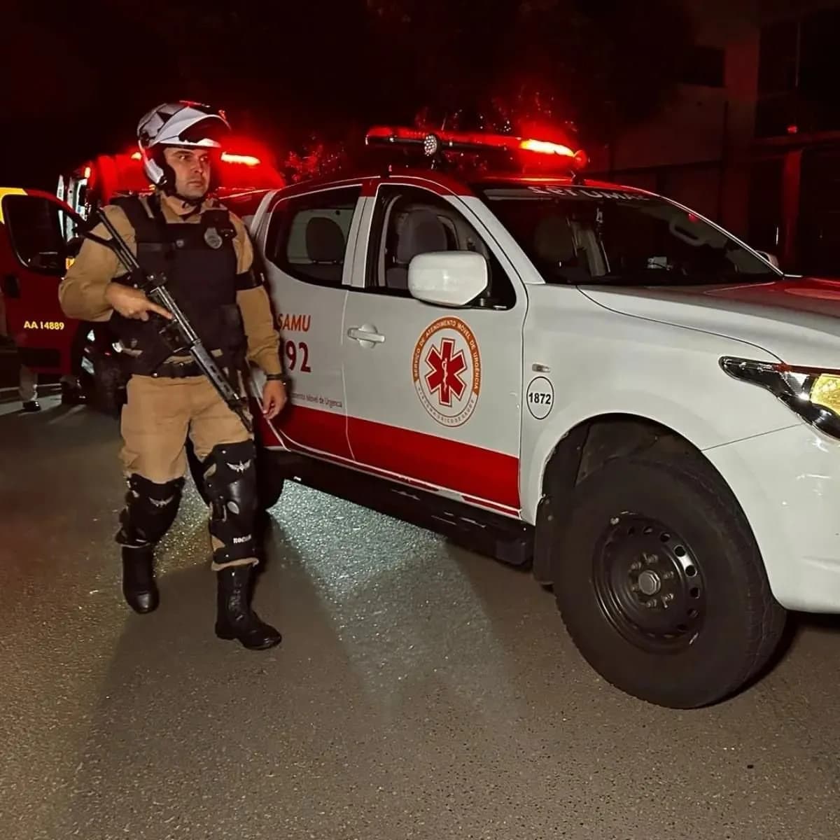 Homem é socorrido em estado grave após ter sido espancado no centro de Maringá