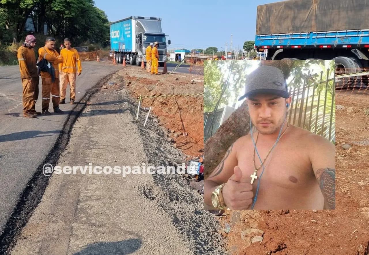 Motociclista é encontrado morto dentro de valeta na obras de duplicação da PR-317