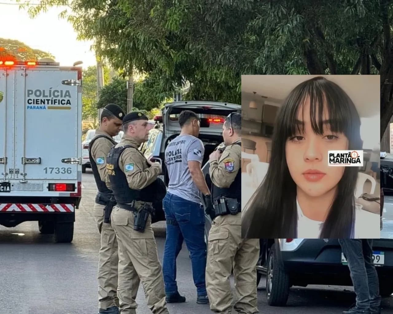 Adolescente que esfaqueou mulher na porta de colégio é executada a tiros, em Maringá