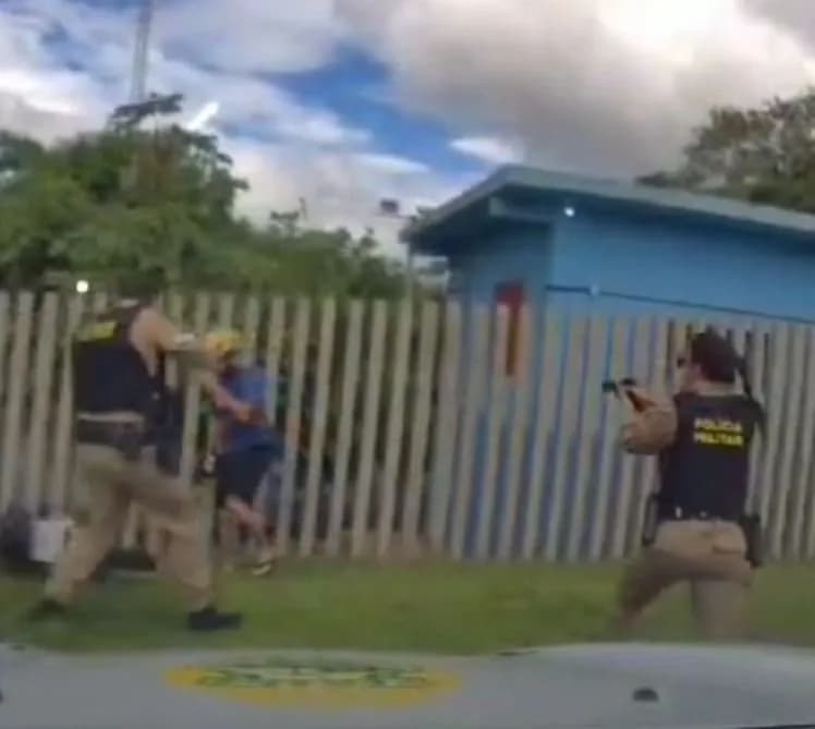 Flagrante - traficante é preso após perseguição policial em Maringá