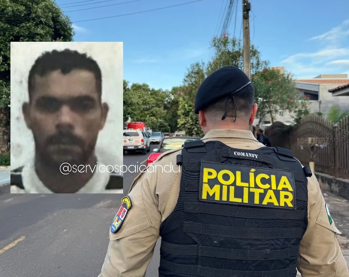 Homem em regime semiaberto invade residência em Paiçandu e acaba gravemente ferido após confronto com morador