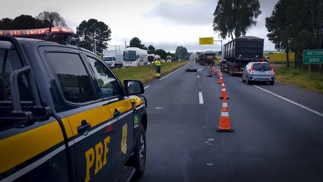 PRF registra aumento de acidentes com motocicletas, número de mortos aumentou 22%