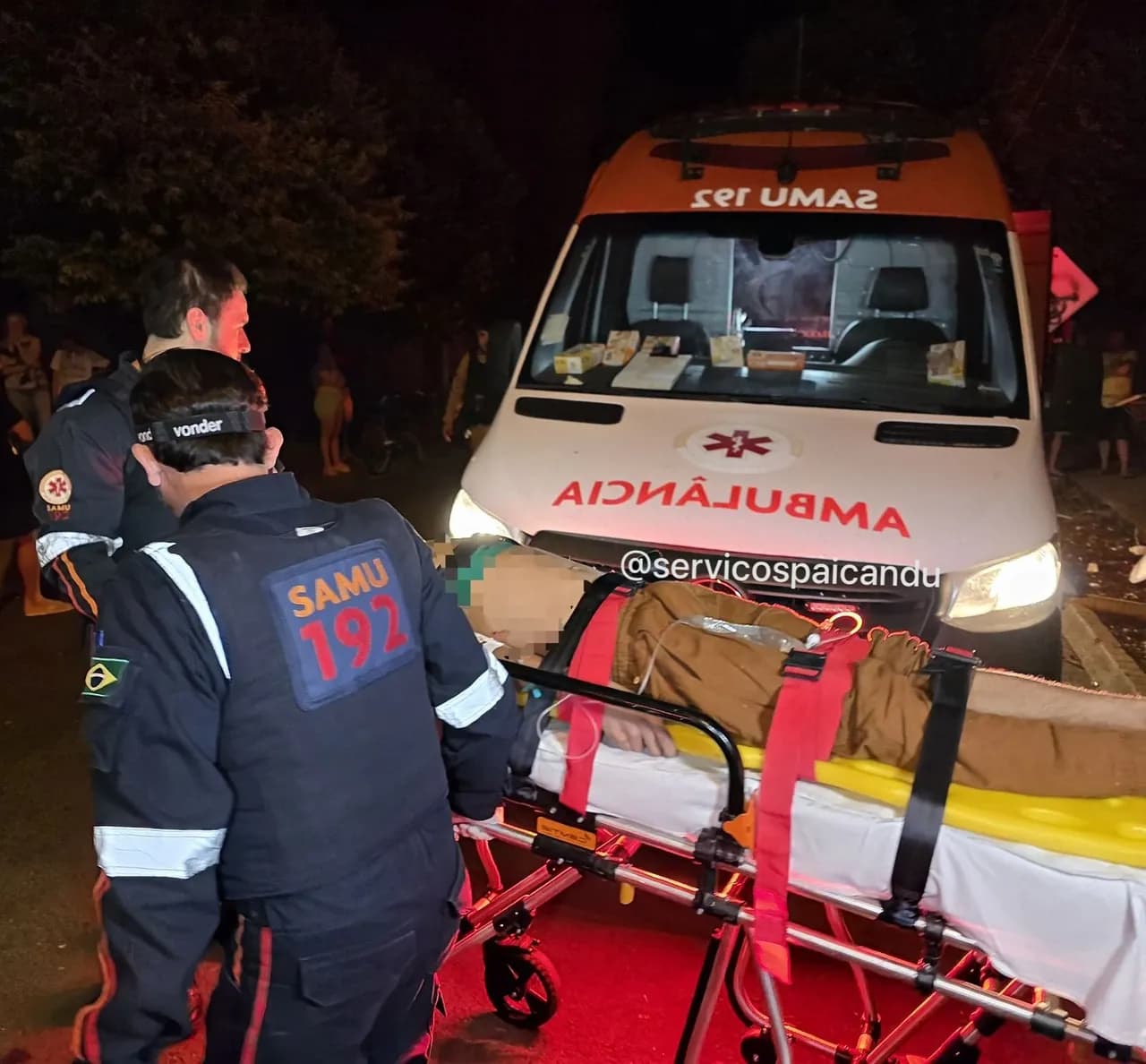 Jovem é baleado dentro do carro em tentativa de homicídio em Paiçandu