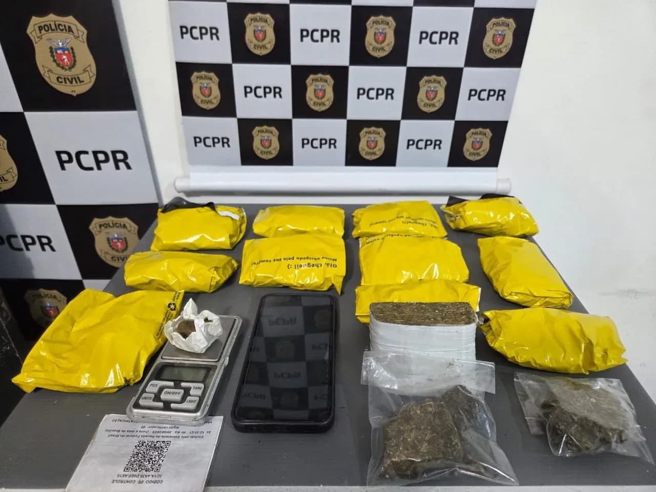 Polícia Civil deflagra operação contra associação criminosa voltada ao tráfico de drogas em Maringá e região