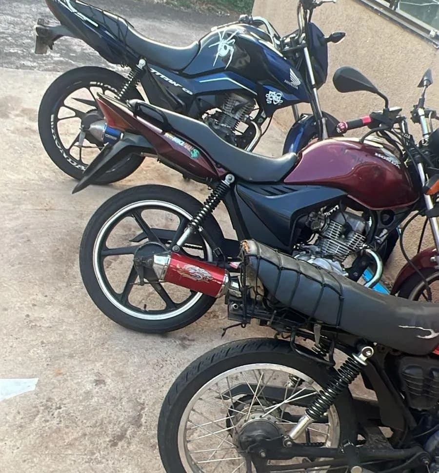 Polícia Militar intensifica fiscalizações e apreende motos com escapamentos barulhentos em Paiçandu
