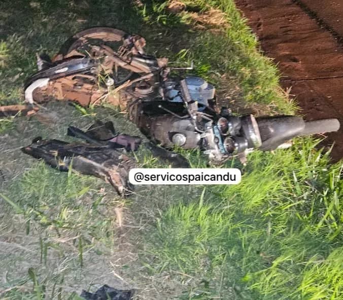 Motociclista fica gravemente ferido em acidente na PR-323 entre Doutor Camargo e o Rio Ivaí