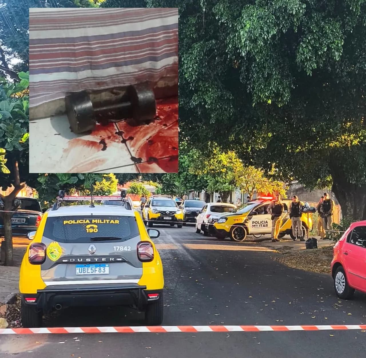 Idoso de 92 anos é morto a golpes de ferro em Mandaguari; cuidador fica ferido