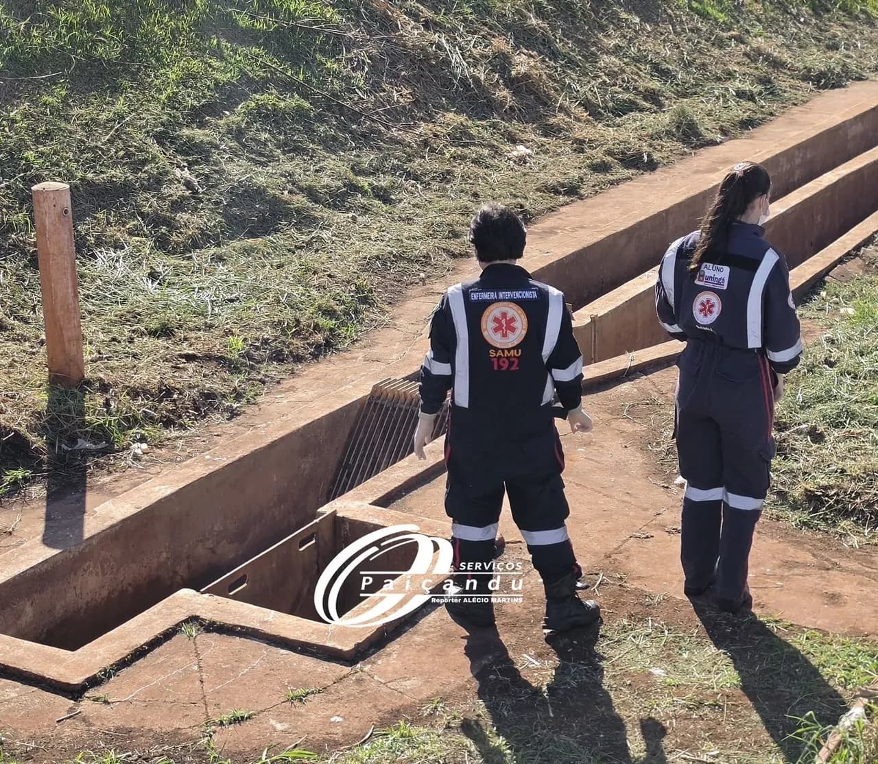 Feto é encontrado em estação de tratamento de esgoto em Sarandi
