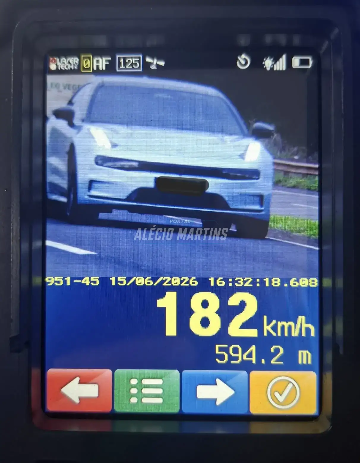 Motorista é flagrado a mais de 180 km/h na PR-323 em Paiçandu durante operação da Polícia Rodoviária