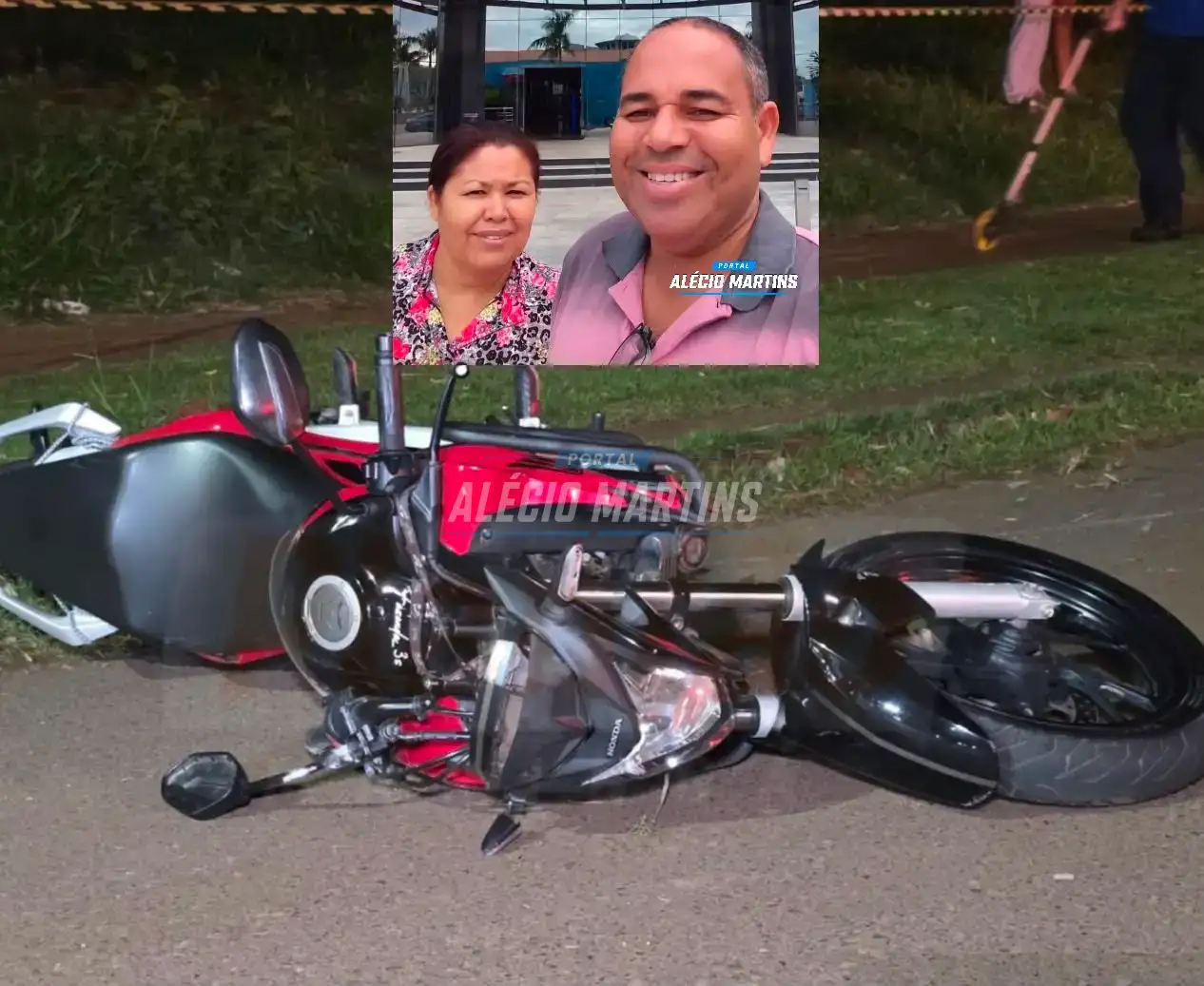 Casal morre em acidente de moto em Maringá