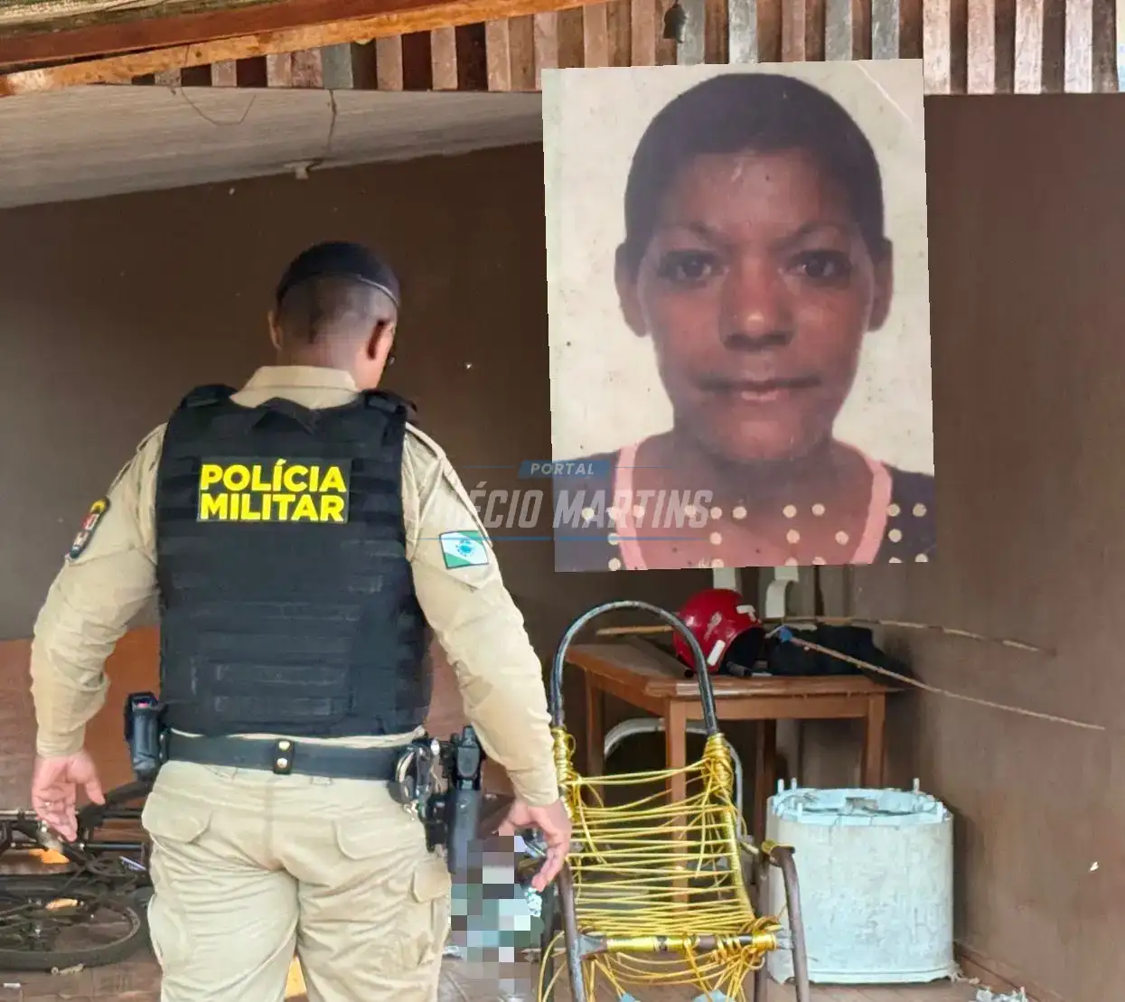 Mulher é encontrada morta em garagem de imóvel no distrito de Água Boa
