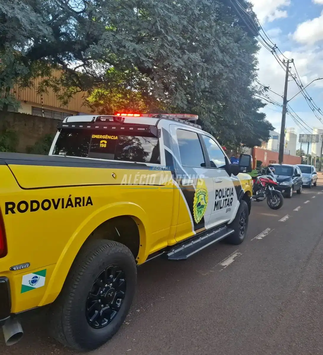 Colisão traseira deixa motociclista ferido na rodovia entre Paiçandu e Maringá