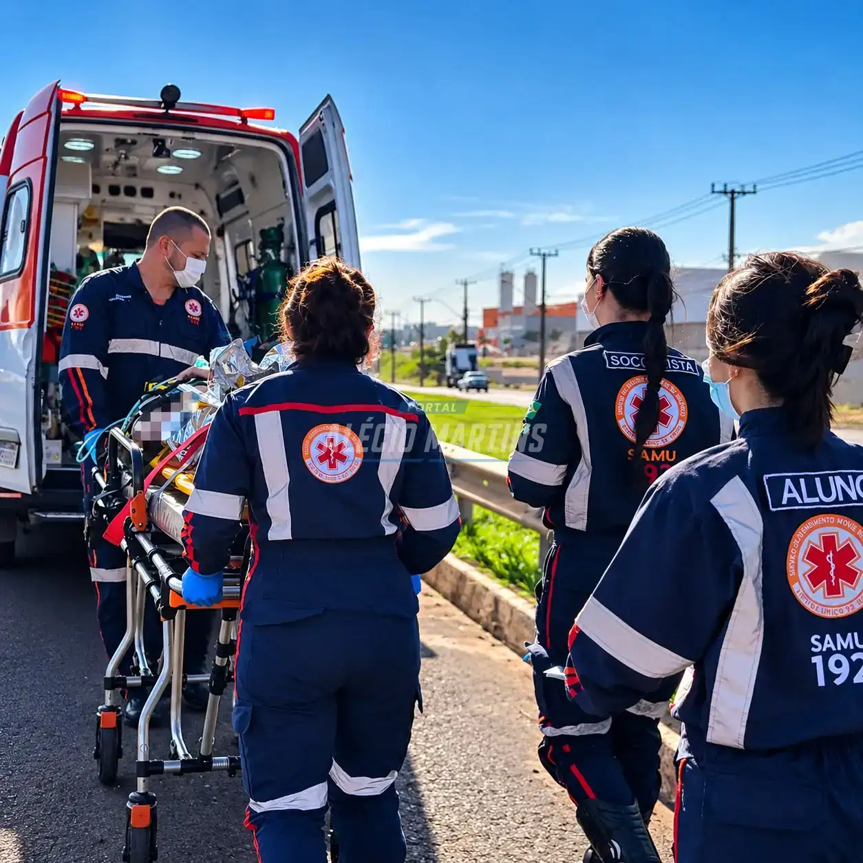 Mulher e filho de 12 anos ficam feridos após queda de moto na PR-323