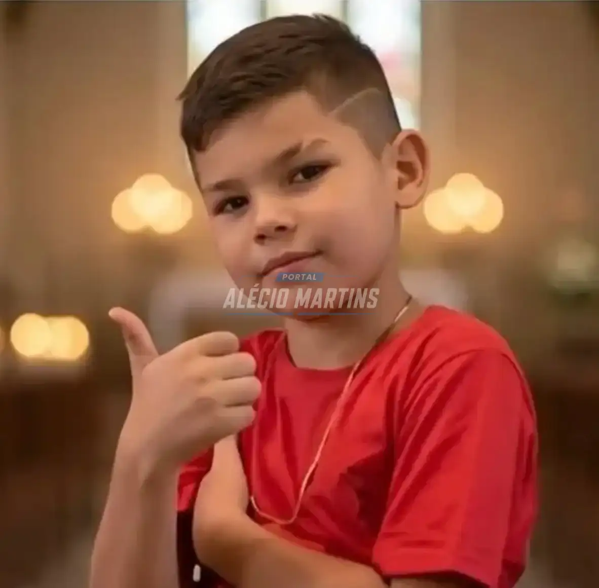 Miguel, de 10 anos, ferido por linha com cerol em Paiçandu, está estável e apresenta boa recuperação