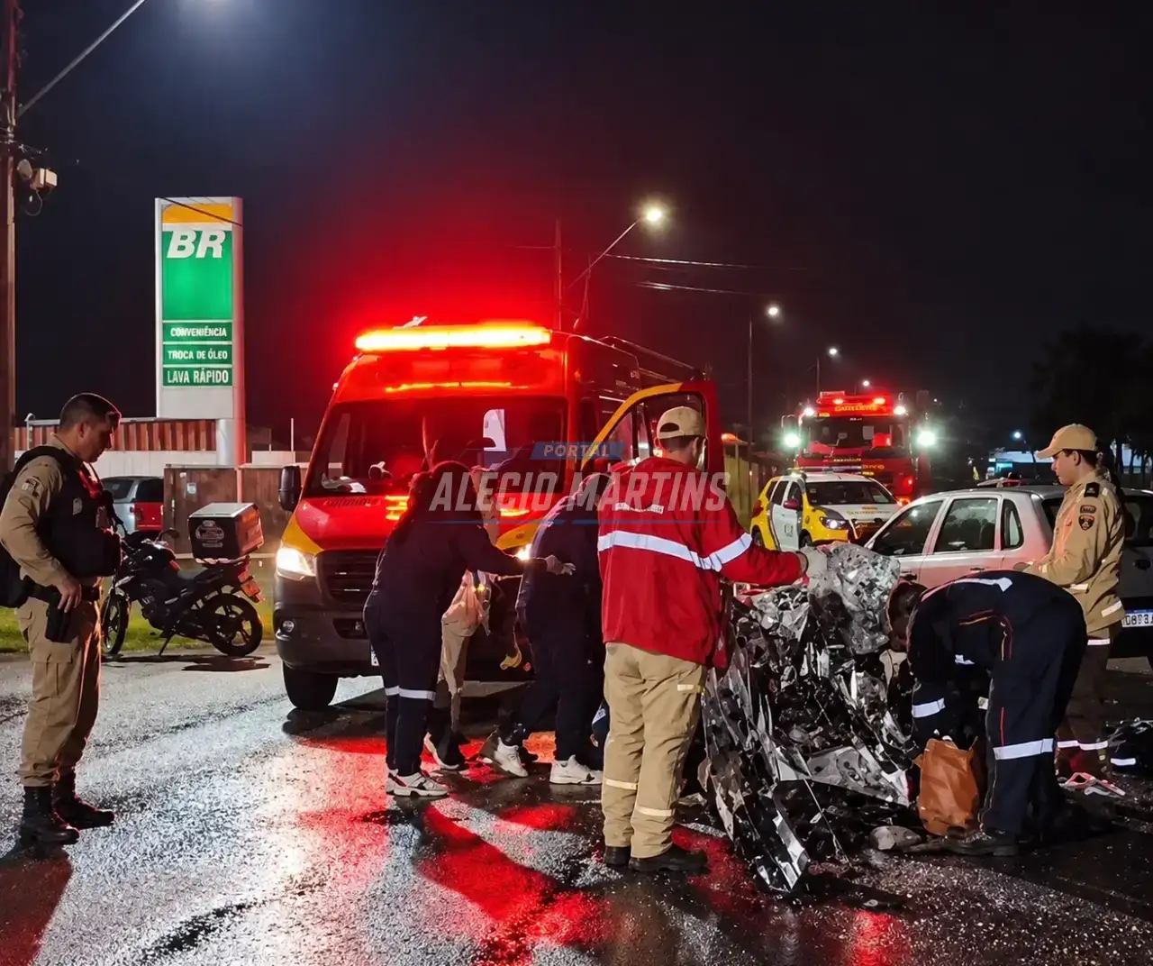 Motoboy morre após colisão frontal no Contorno Sul de Maringá