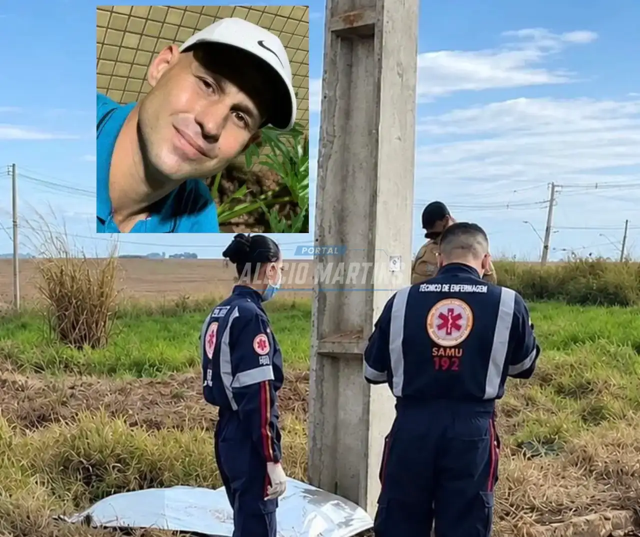 Homem morre após sofrer descarga elétrica em poste de alta tensão em Maringá