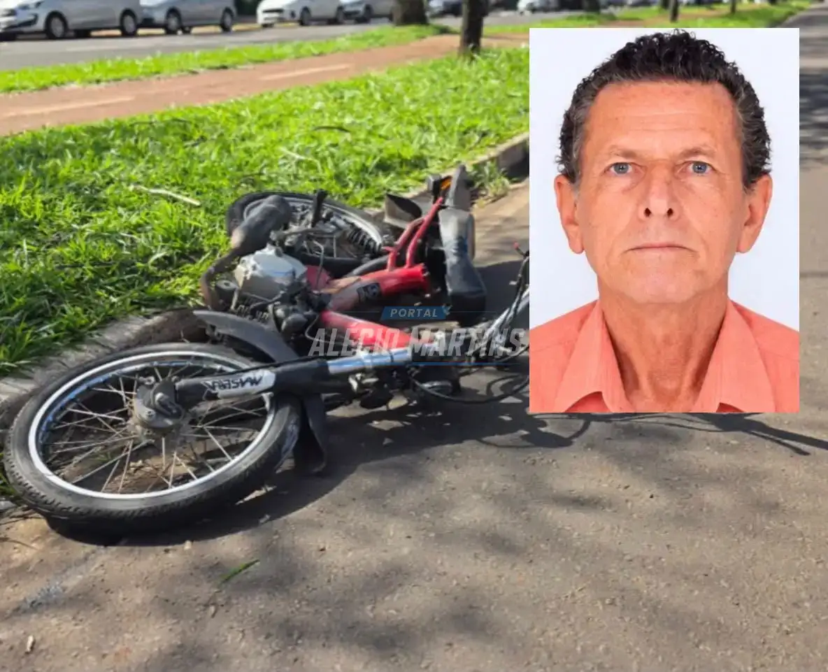 Idoso de 88 anos morre após ser atingido por carro enquanto estava em bike elétrica em Maringá