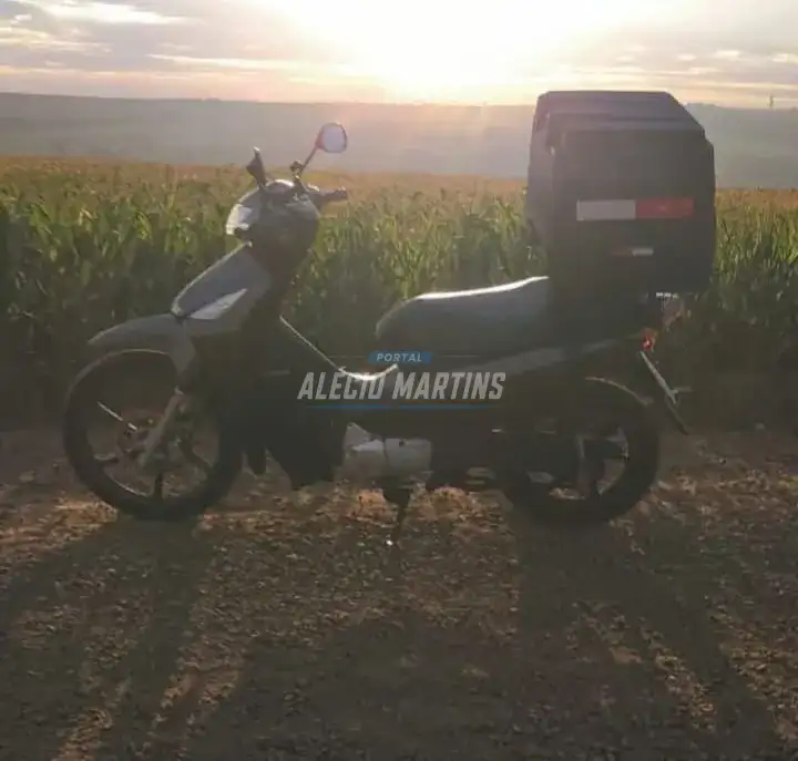 Moto de trabalhador é furtada de dentro de quintal no Jardim Pioneiro em Paiçandu