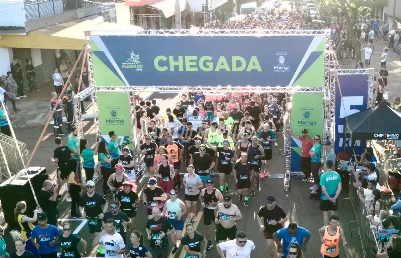 Floriano celebra 75 anos com corrida, serviços gratuitos e ações solidárias