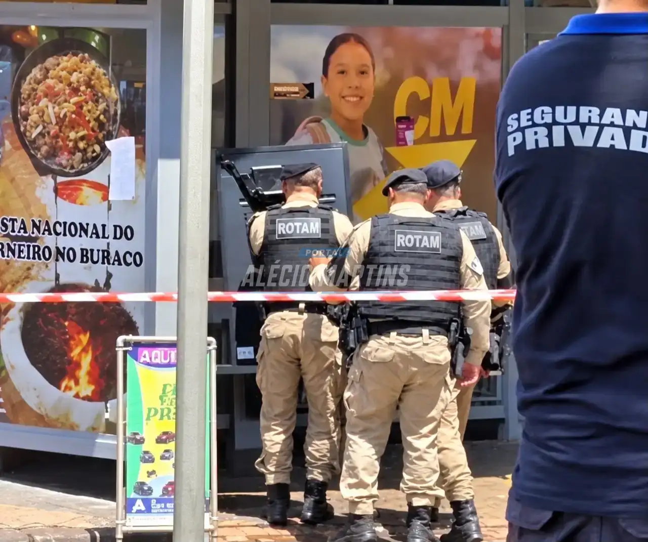 Homem é preso após deixar mala e dizer que comércio iria explodir em Campo Mourão