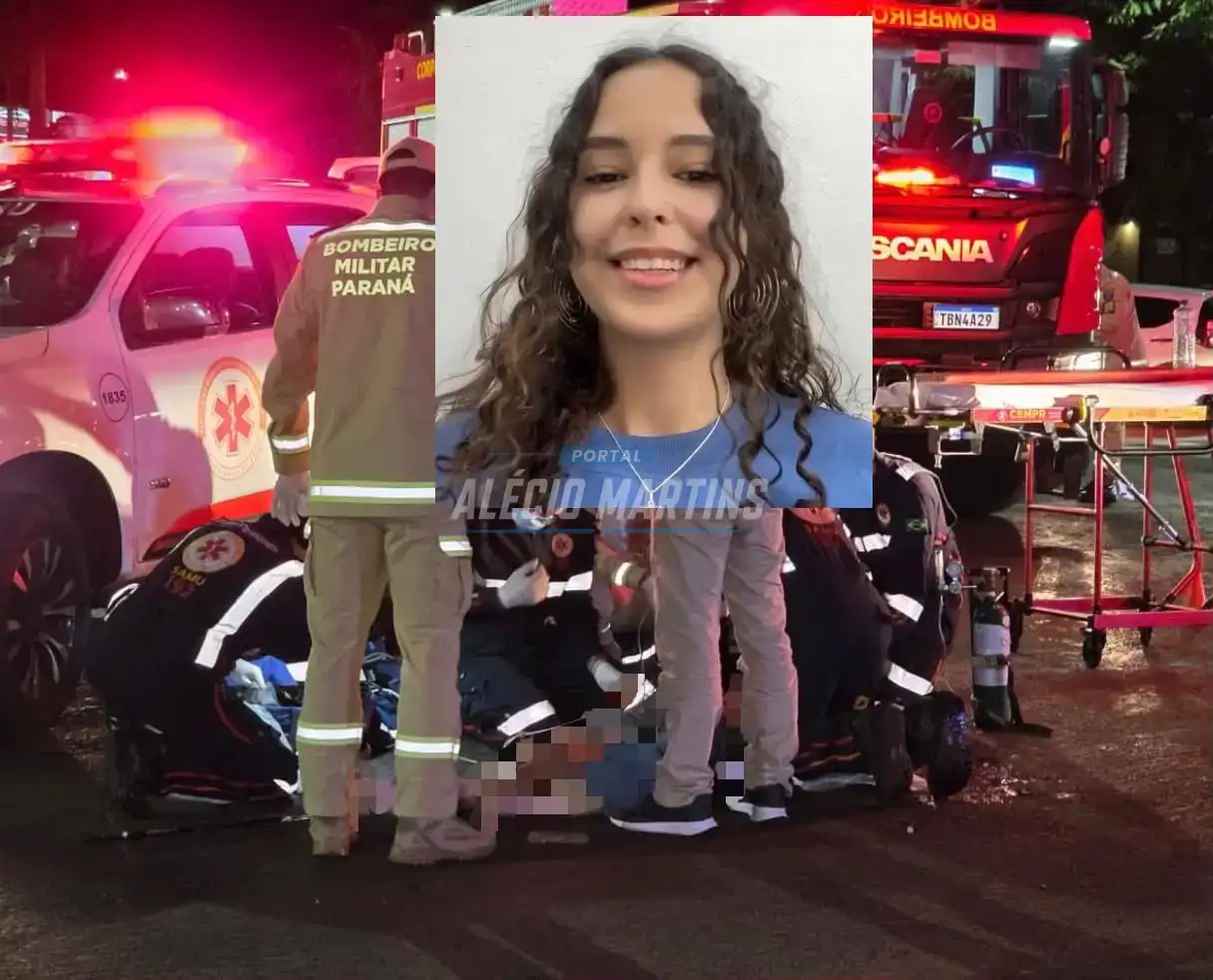 Morte precoce - Manicure de 18 anos conduzindo scooter elétrica morre em acidente na Av. Colombo