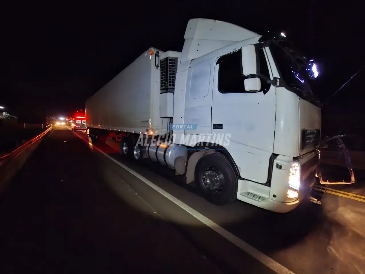 Pedestre perde a vida após ser atropelado por carreta na PR-323