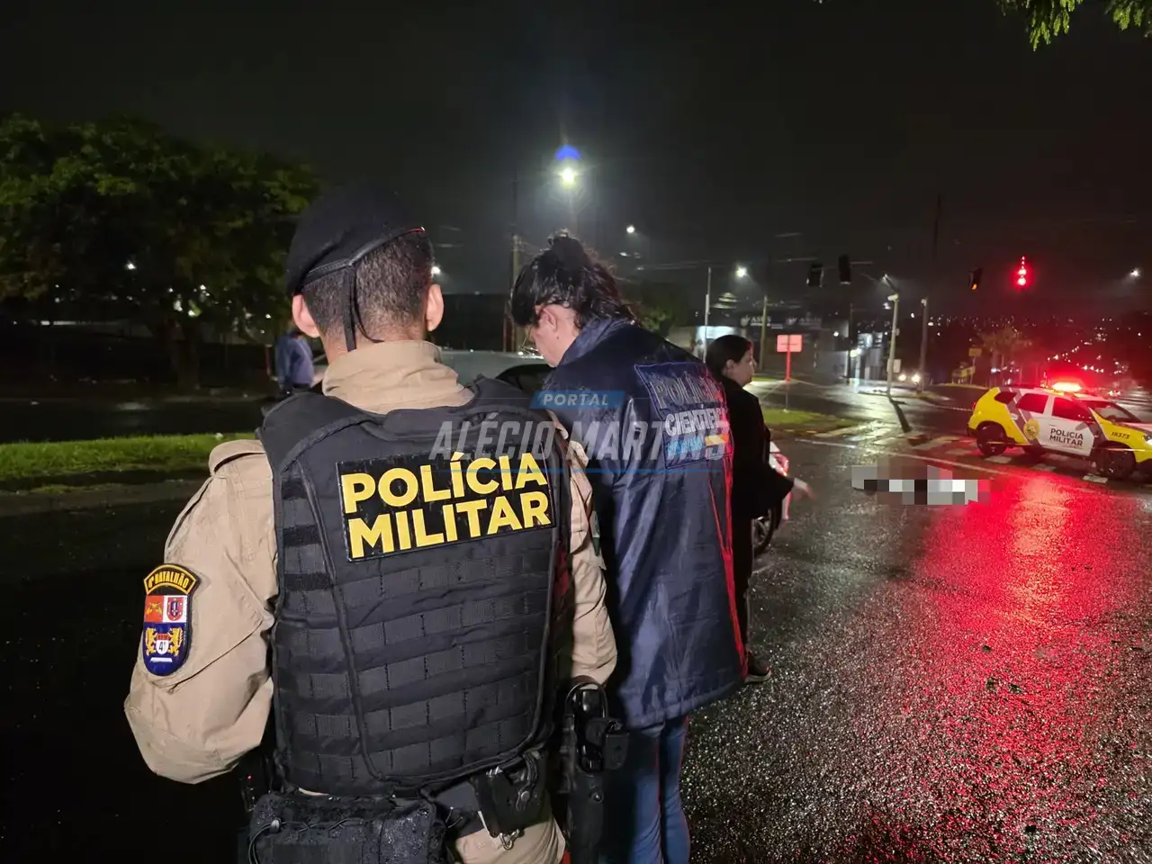 Pedestre morre após ser atropelado durante a madrugada em Maringá