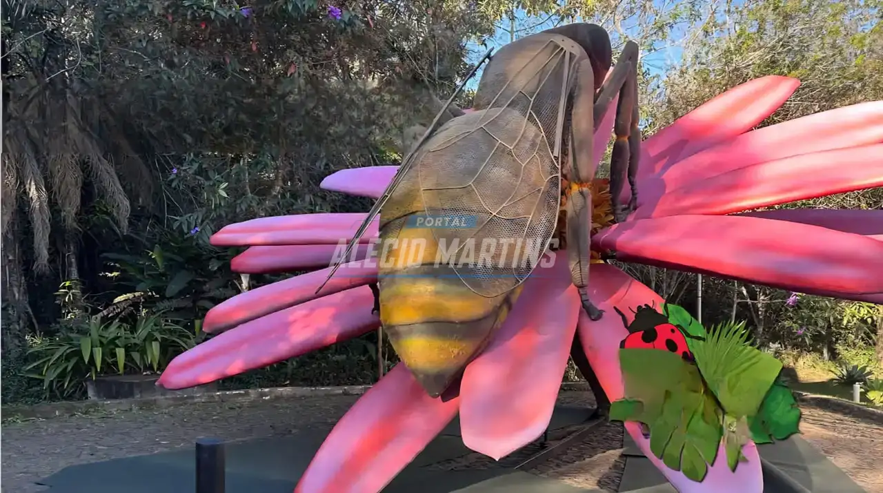 Insetos gigantes e trilhas noturnas serão atrações da Primavera Encantada no Parque do Ingá
