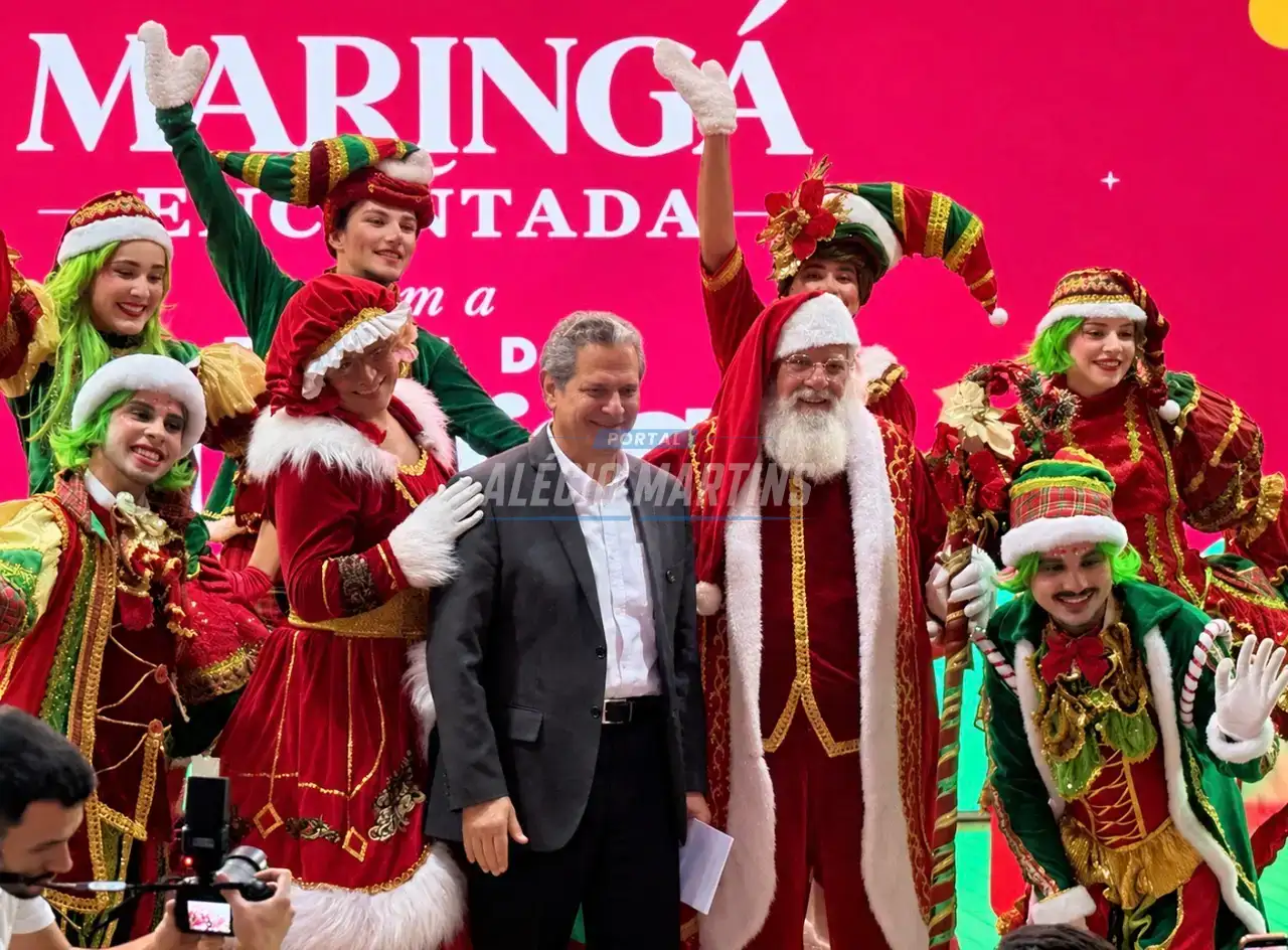 Maringá Encantada 2026 começa em 14 de novembro com grandes atrações e novidades para toda a região