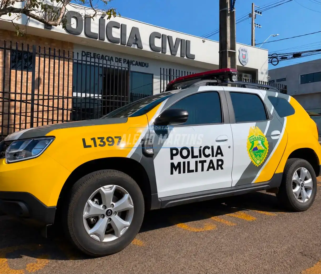 Estudante a caminho da escola sofre tentativa de assalto em Paiçandu; PM age rápido e prende suspeito