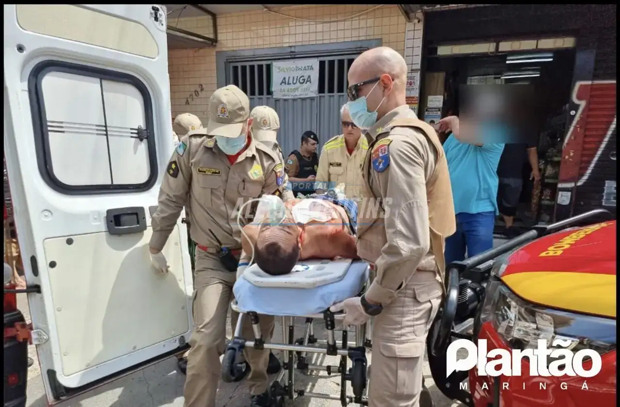 Homem é entubado após sofrer terceira tentativa de homicídio em Maringá