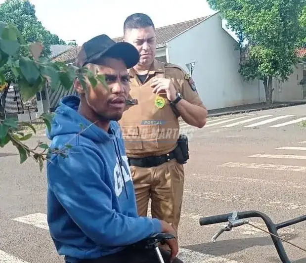 Suspeito de furtos é preso pela PM com ajuda das próprias vítimas em Paiçandu