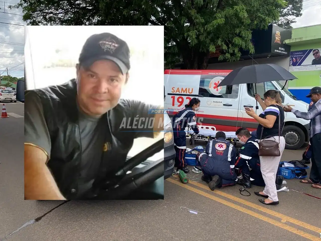Morre no hospital Homem que sofreu queda de moto no início da tarde de hoje em Paiçandu.