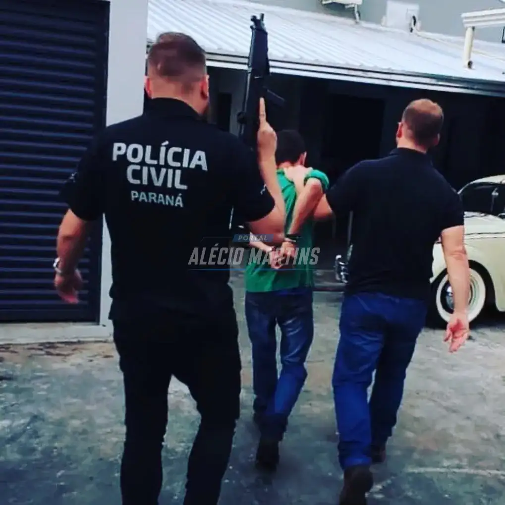 Acusado de matar o próprio irmão é preso por policiais civis de Paiçandu
