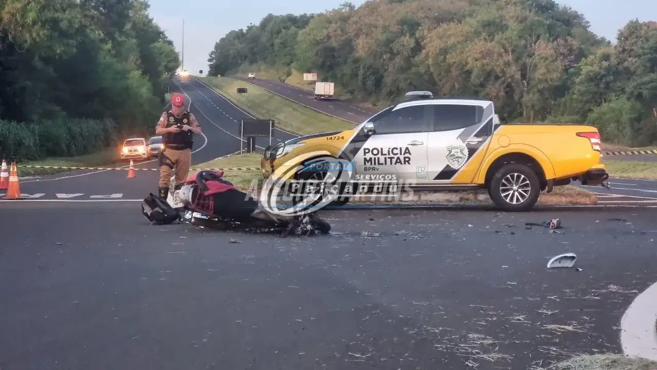 Motociclista morre em acidente no trevo de Floriano
