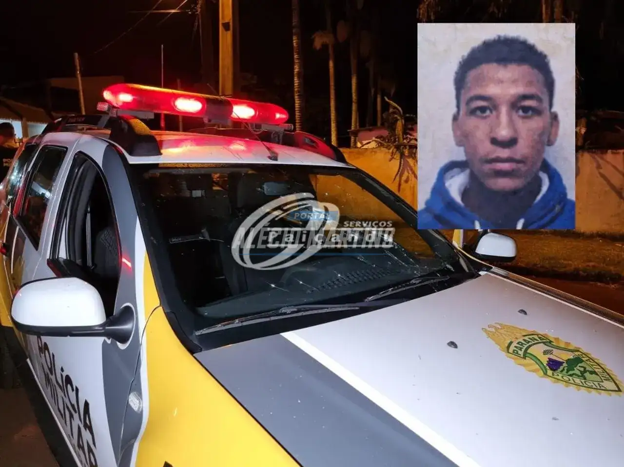 Criminoso morre após trocar tiros com a polícia militar em Sarandi