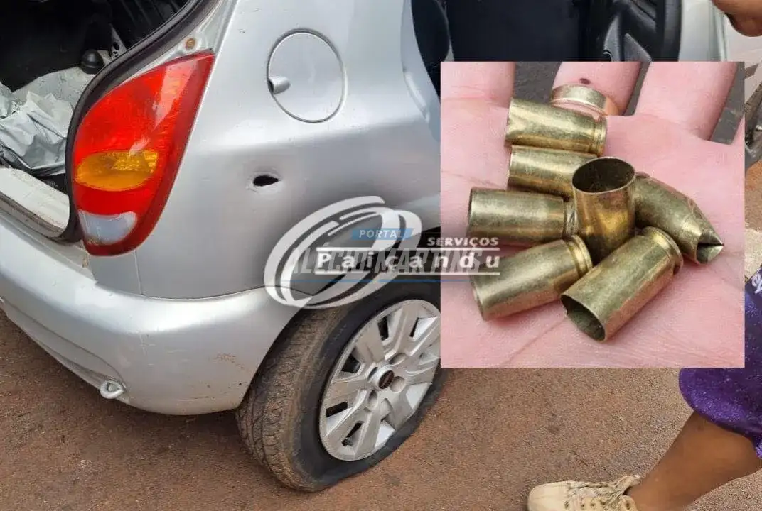 Mulher tem carro crivado de bala pelo ex-companheiro em Sarandi. No momento do atentado estava três pessoas no carro