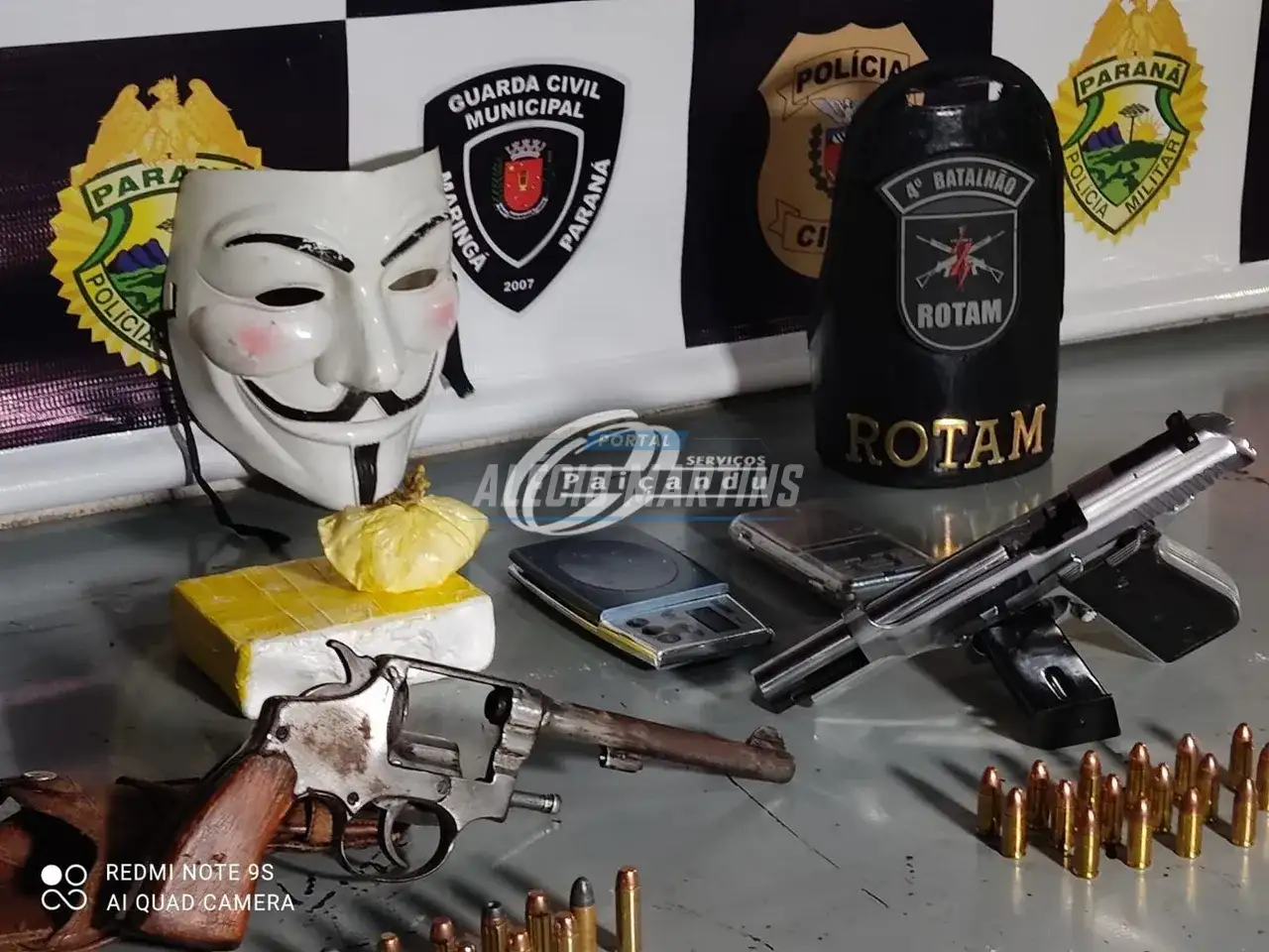 Após investigações da polícia civil de Paiçandu, suspeitos de homicídio são presos pela ROTAM