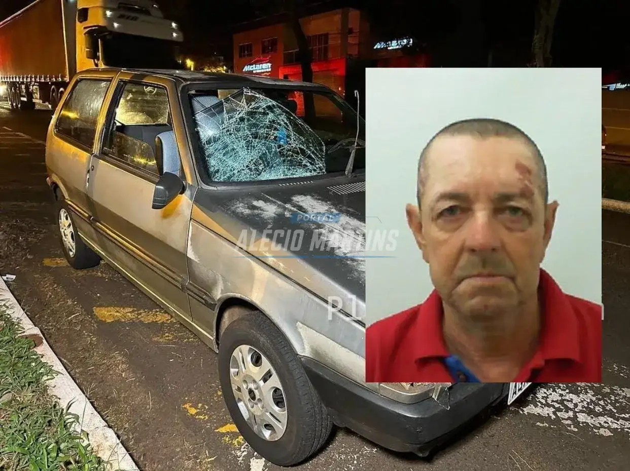 Morre no hospital pedestre atropelado ontem em Maringá