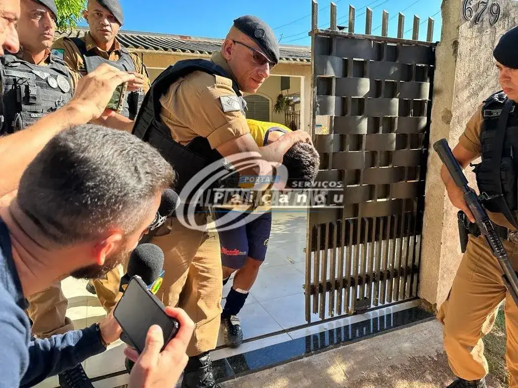 Jovem que participava de jogo de futebol é preso acusado de estuprar adolescente de 14 anos em Maringá