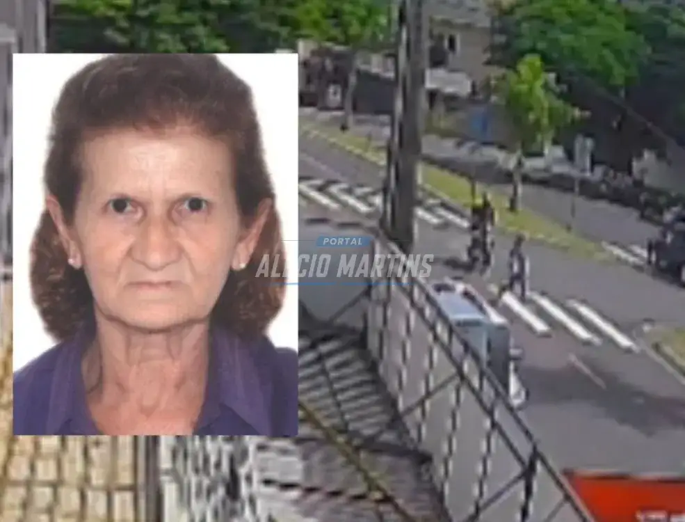 Morre no hospital idosa atropelada por moto em Maringá