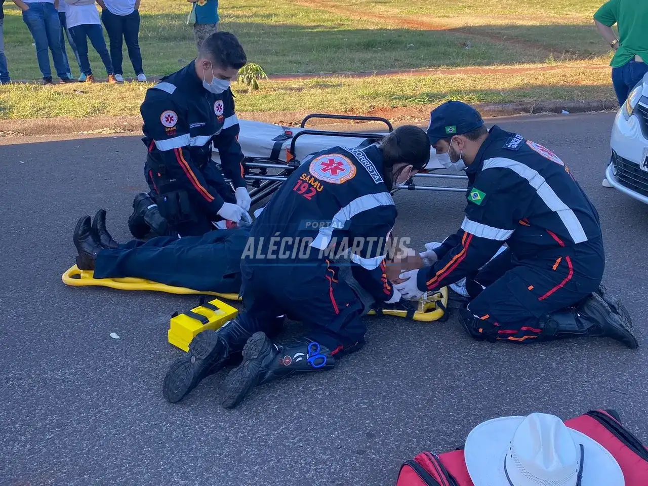 A caminho do postinho de saúde, idoso é atropelado por veículo em Paiçandu