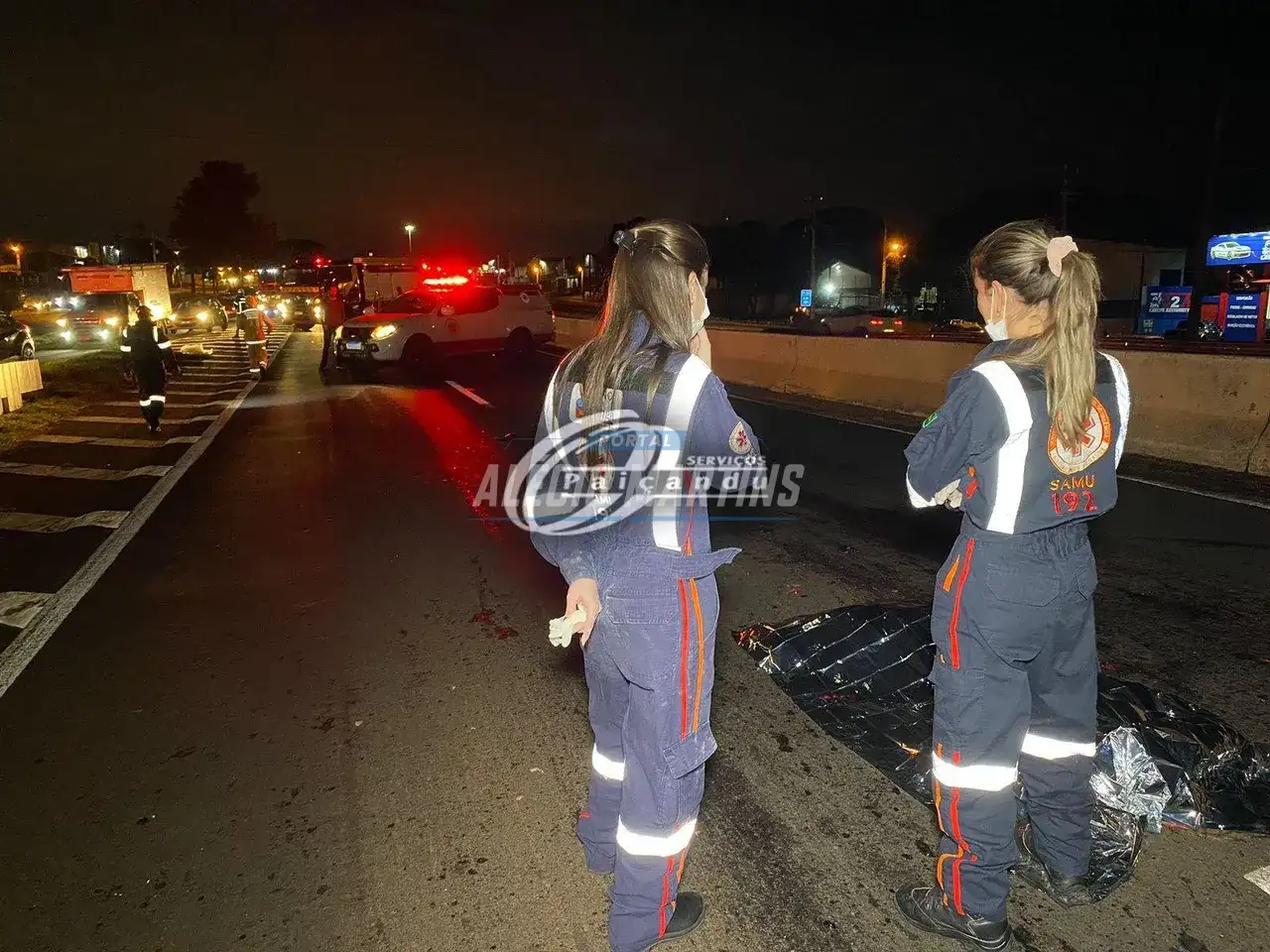 Pedestre morre atropelado na rodovia em Paiçandu