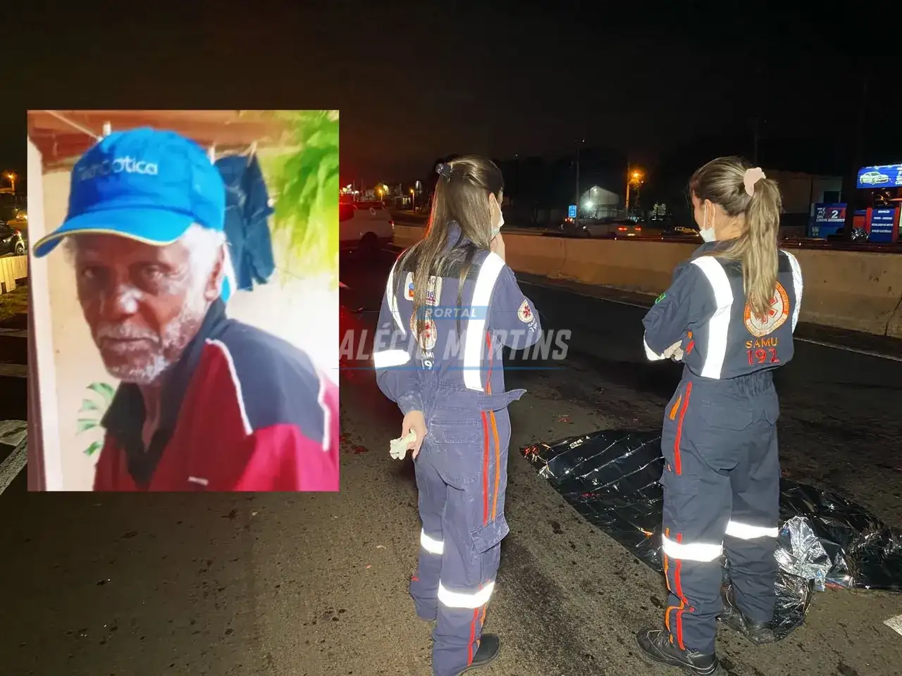 Identificado pedestre que morreu atropelado ontem em Paiçandu