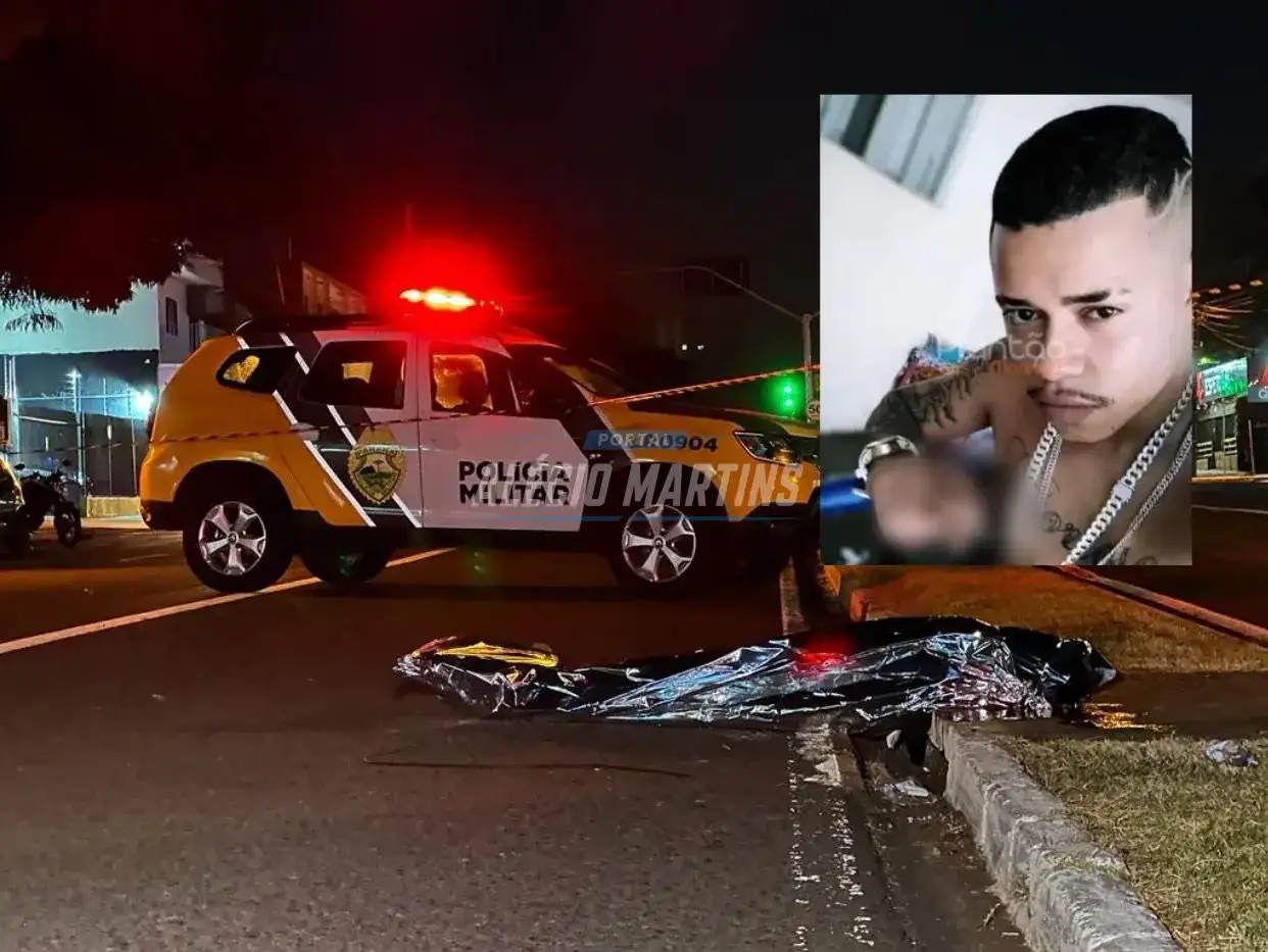 Briga em tabacaria termina e jovem de 18 anos morto a tiros em Maringá