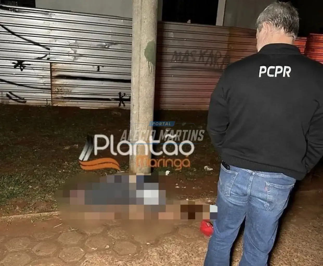 Homem é encontrado morto com tiro na nuca ao lado de igreja católica em Maringá