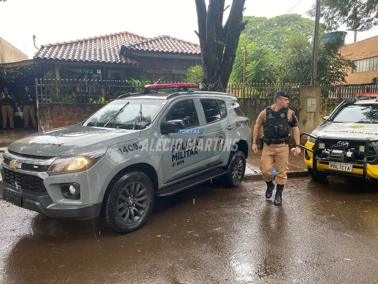 Idosos são vítimas de assalto a residência em Paiçandu. SAMU precisou ser acionado.
