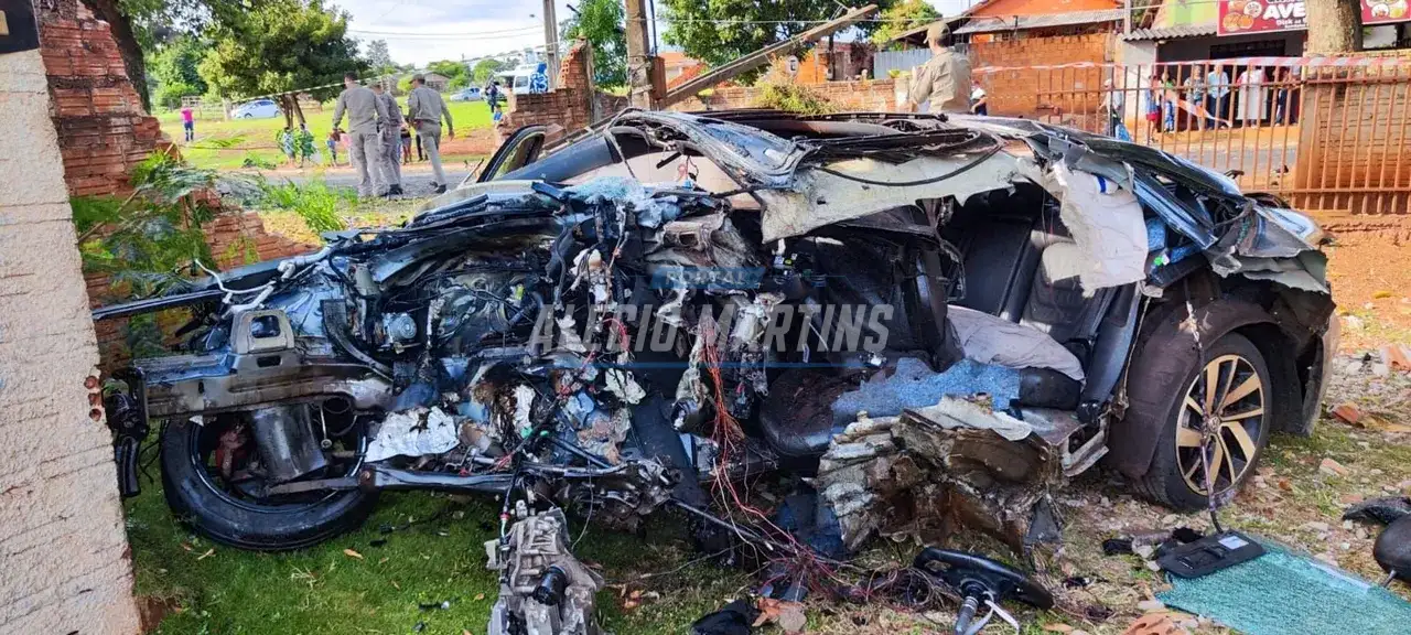 Homem morre após acidente impressionante na manhã deste domingo